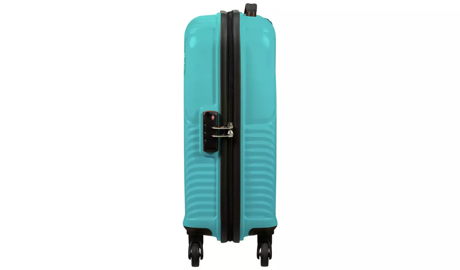 American Tourister Zakk Blue 4 Wheel Hard Cabin Case