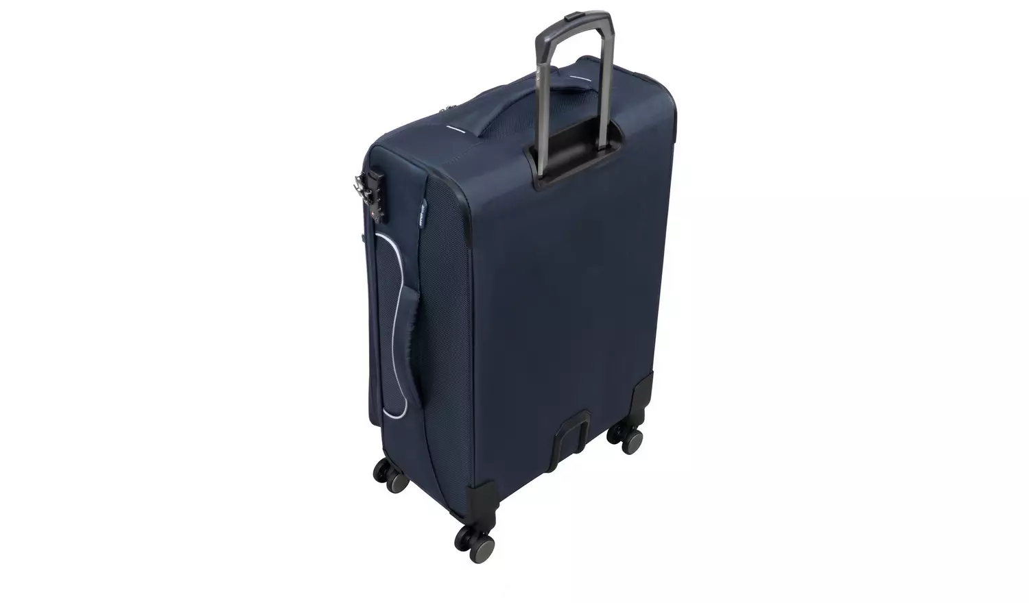 IT Luggage Expandable 8 Wheel Soft Suitcase - Small, Navy