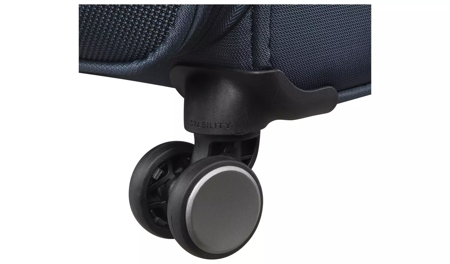 IT Luggage Expandable 8 Wheel Soft Suitcase - Small, Navy