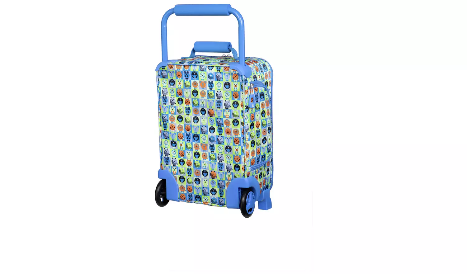 IT Luggage 2 Wheel Soft Suitcase - Small, Blue