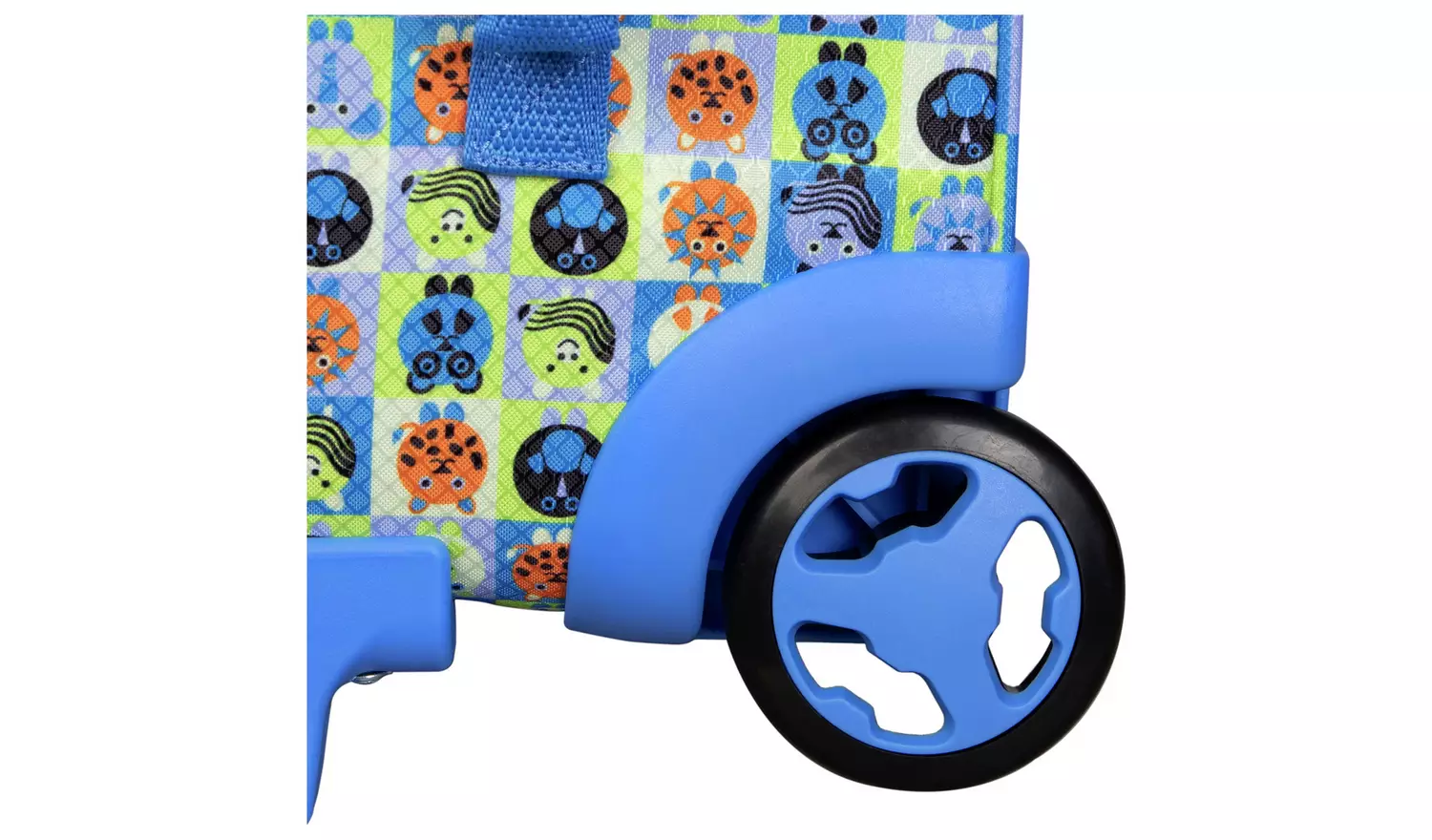 IT Luggage 2 Wheel Soft Suitcase - Small, Blue