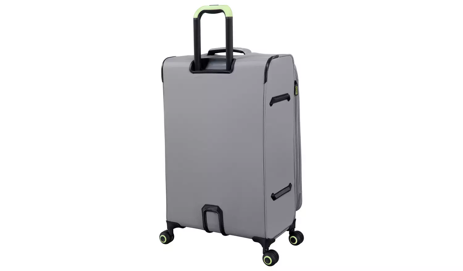 IT Luggage Expandable 8 Wheel Soft Suitcase - Small, Grey