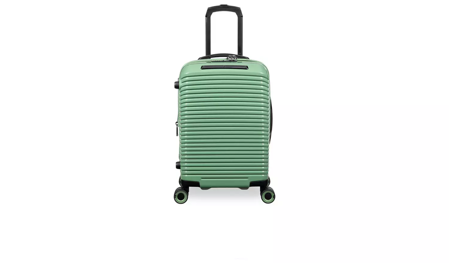 IT Luggage Expandable 8 Wheel Hard Suitcase - Small, Green