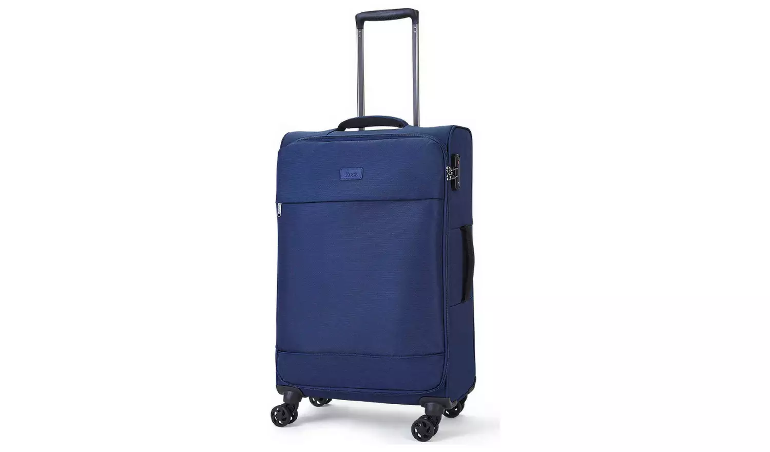 Rock 8 Wheel Soft Suitcase - Medium, Navy