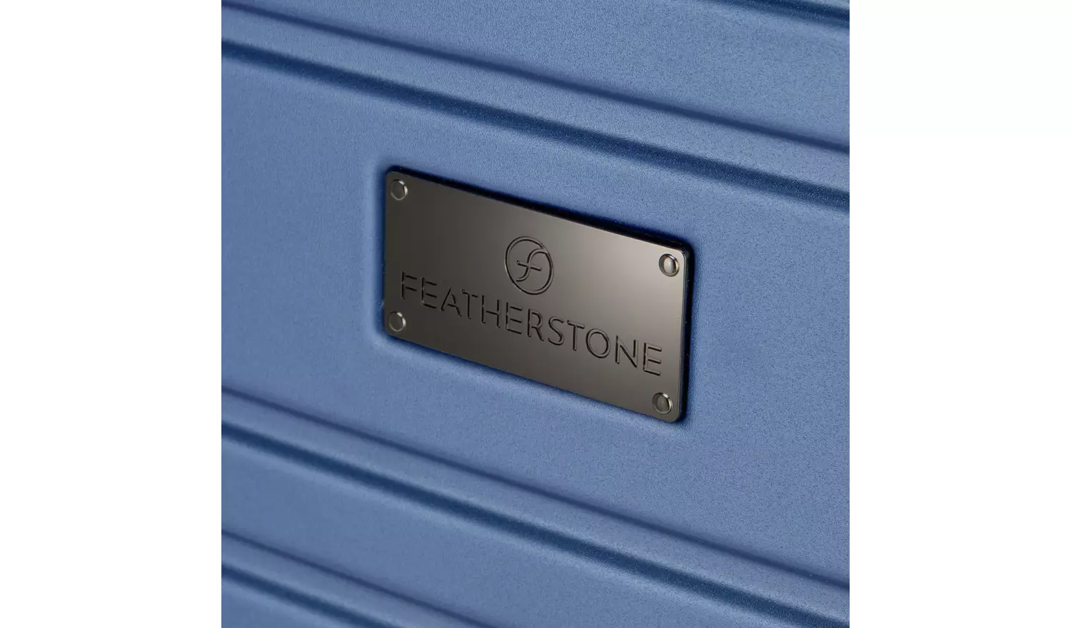 Featherstone 8 Wheel Hard Cabin-Size Suitcase - Navy