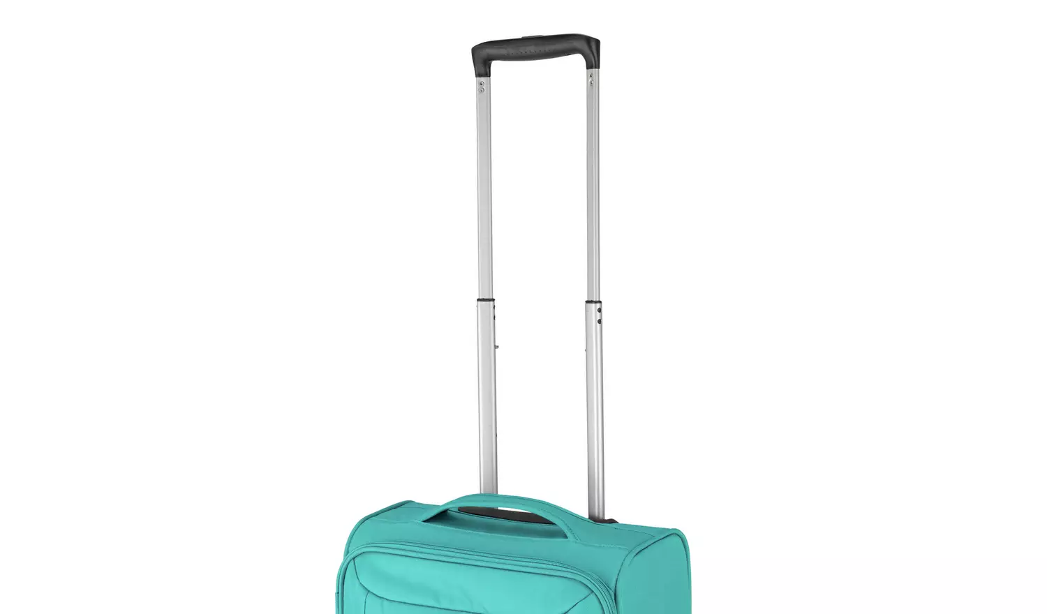 Featherstone 4 Wheel Soft Cabin-Size Suitcase - Turquoise