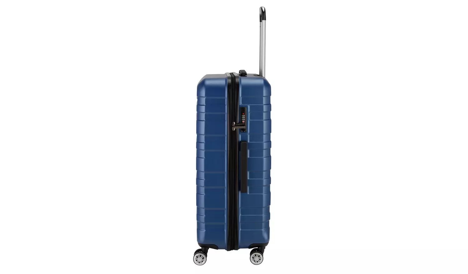 Featherstone Hard 8 Wheel Large Suitcase - Navy