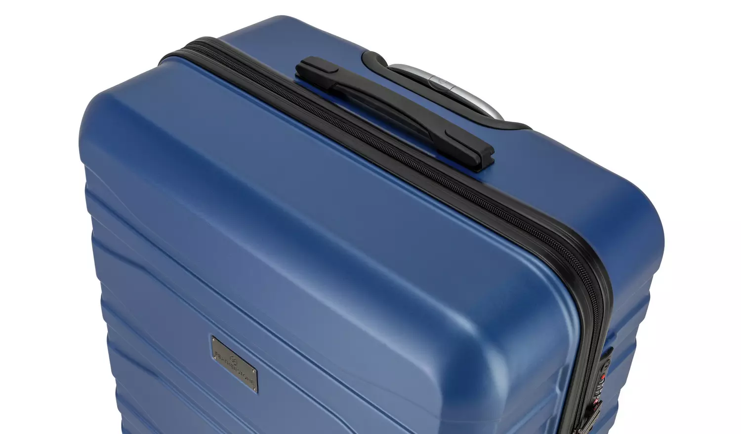 Featherstone Hard 8 Wheel Large Suitcase - Navy