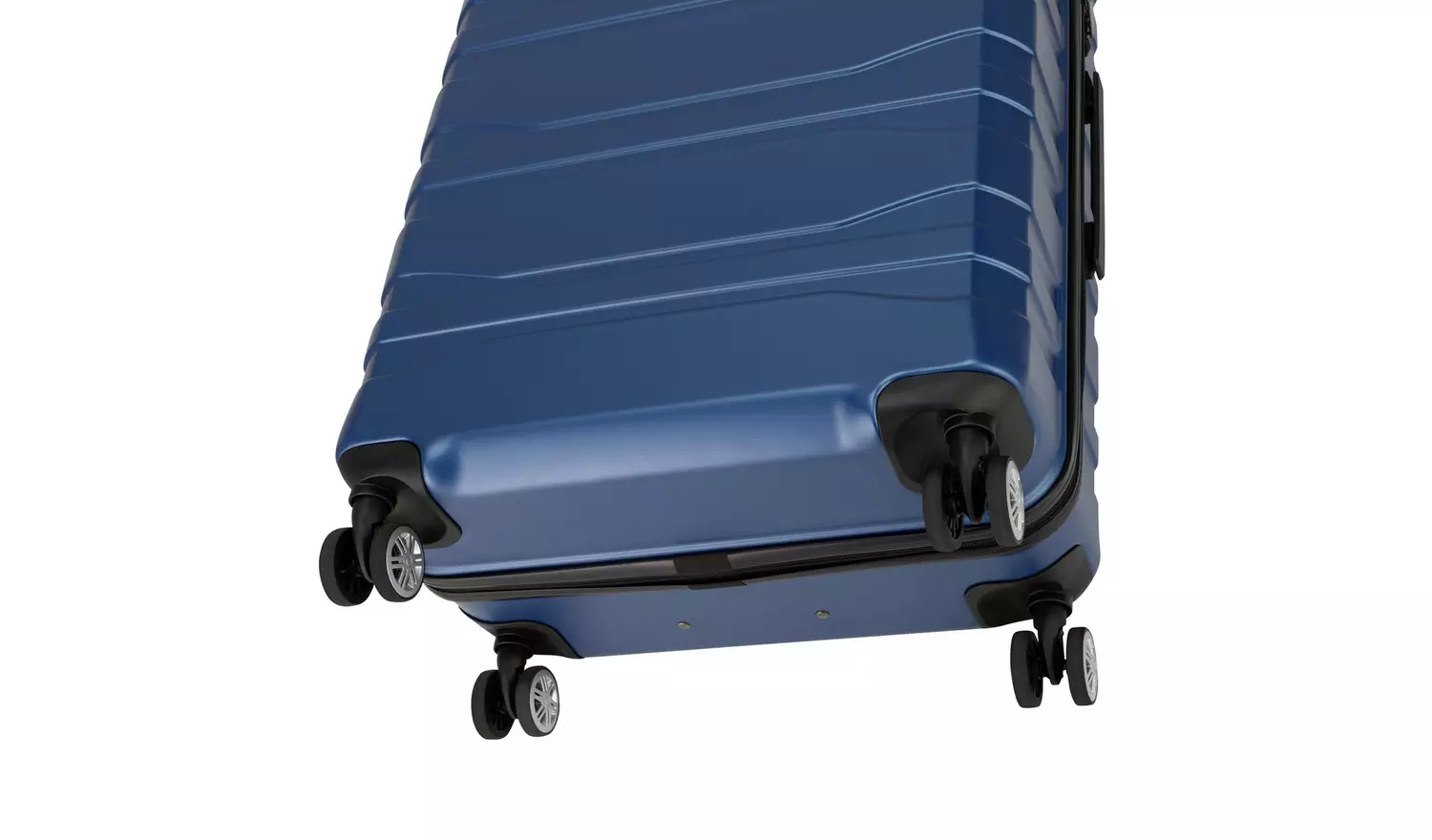 Featherstone Hard 8 Wheel Large Suitcase - Navy