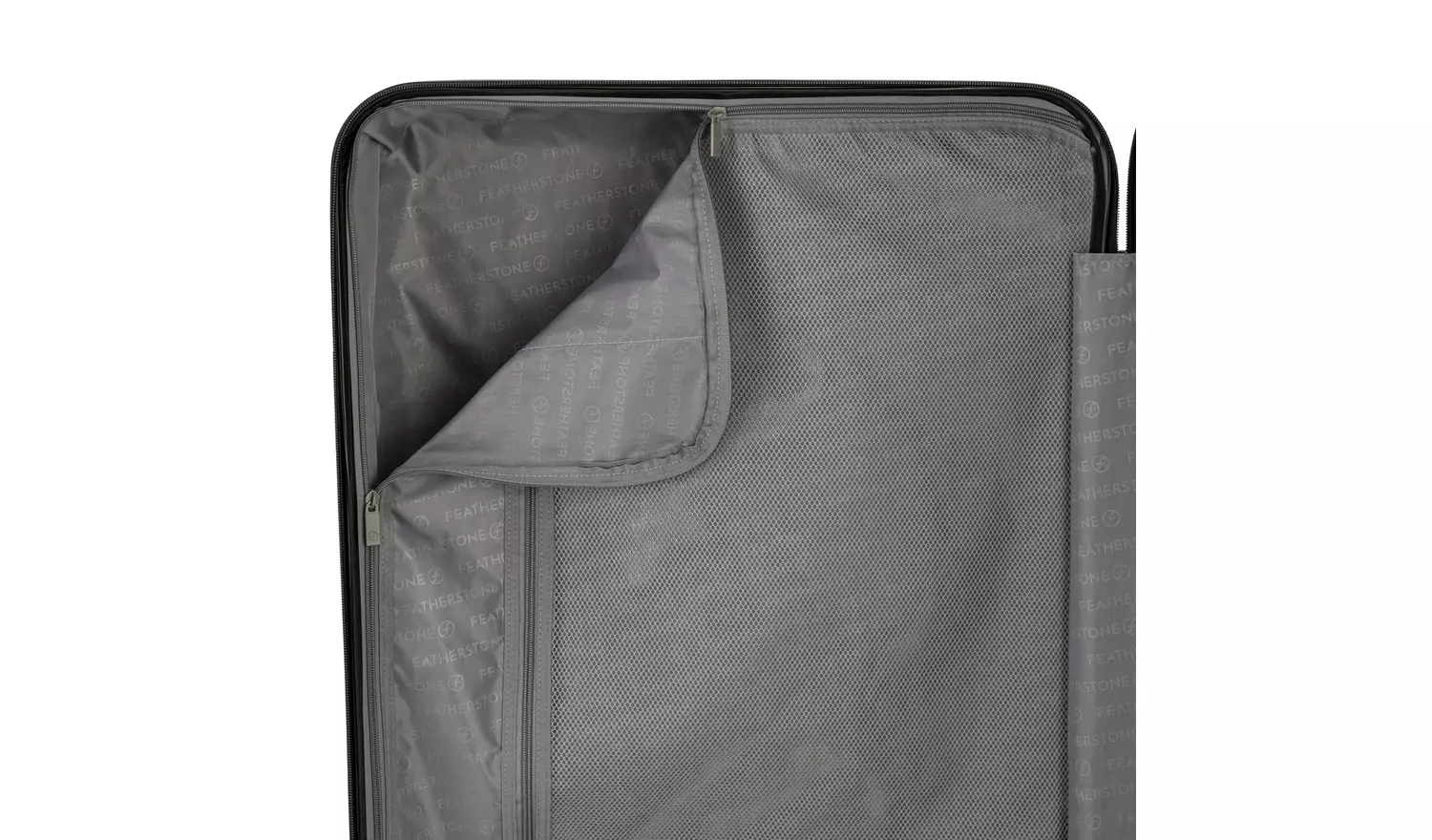 Featherstone Hard 8 Wheel Large Suitcase - Navy