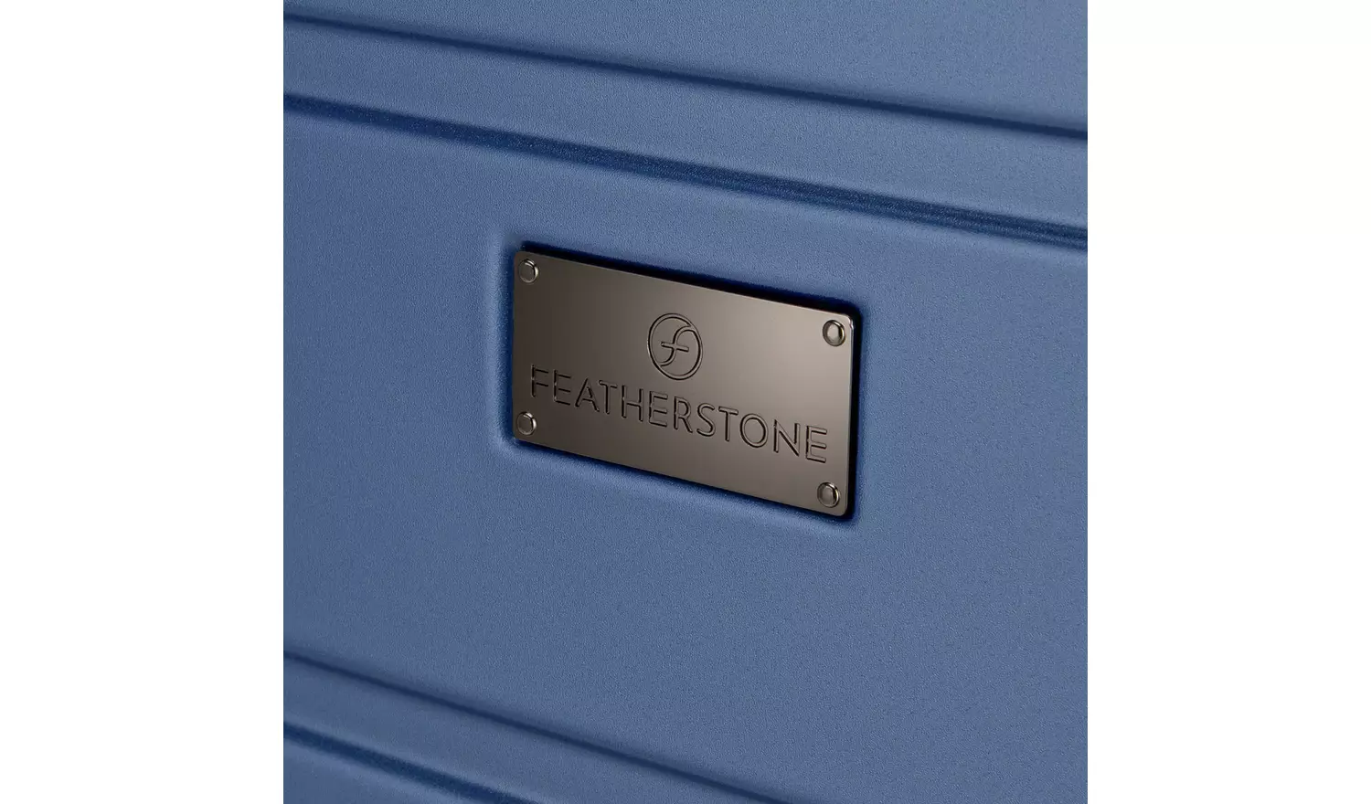 Featherstone Hard 8 Wheel Large Suitcase - Navy