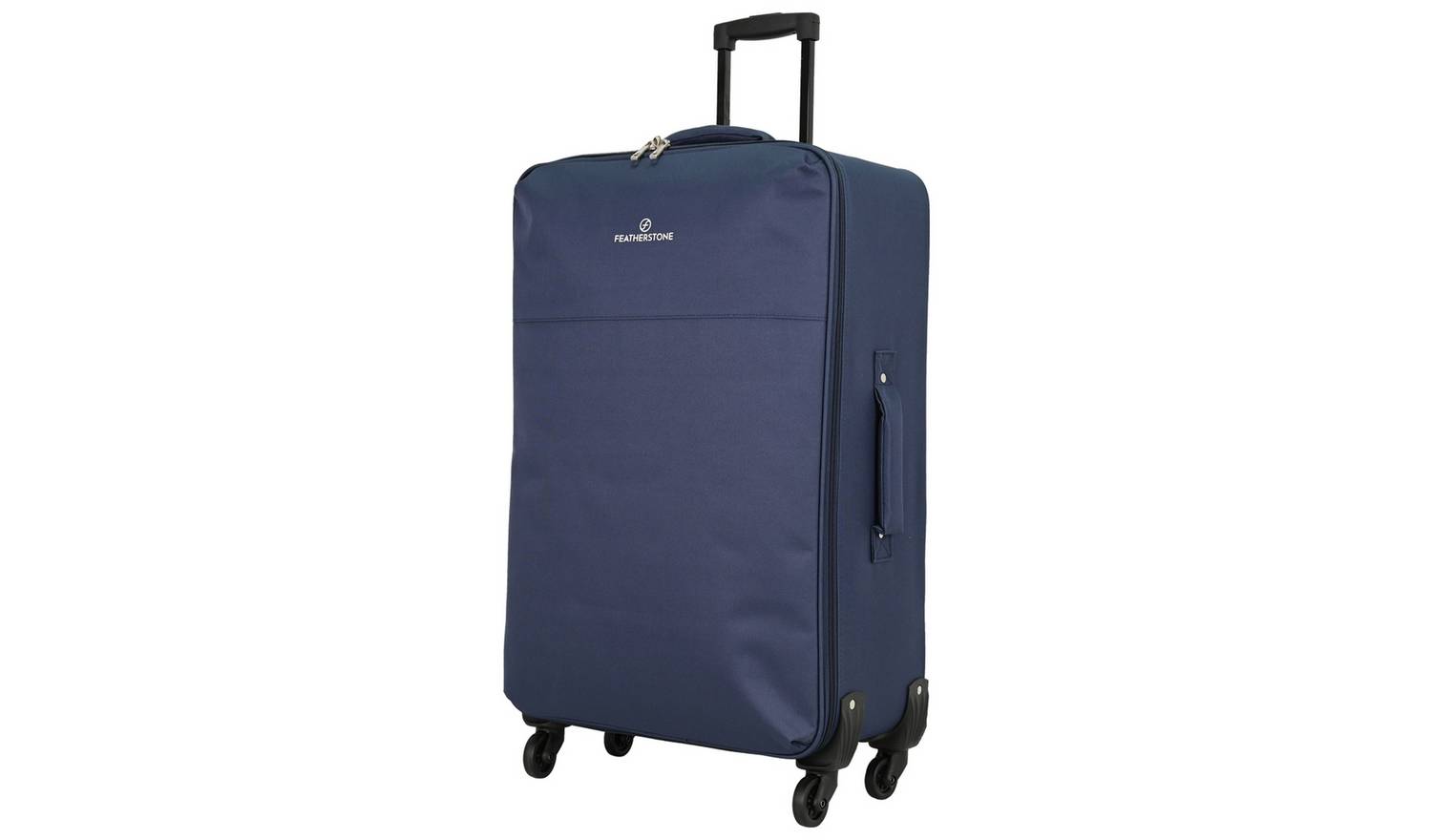 Featherstone 4 Wheel Soft Suitcase - Large, Navy