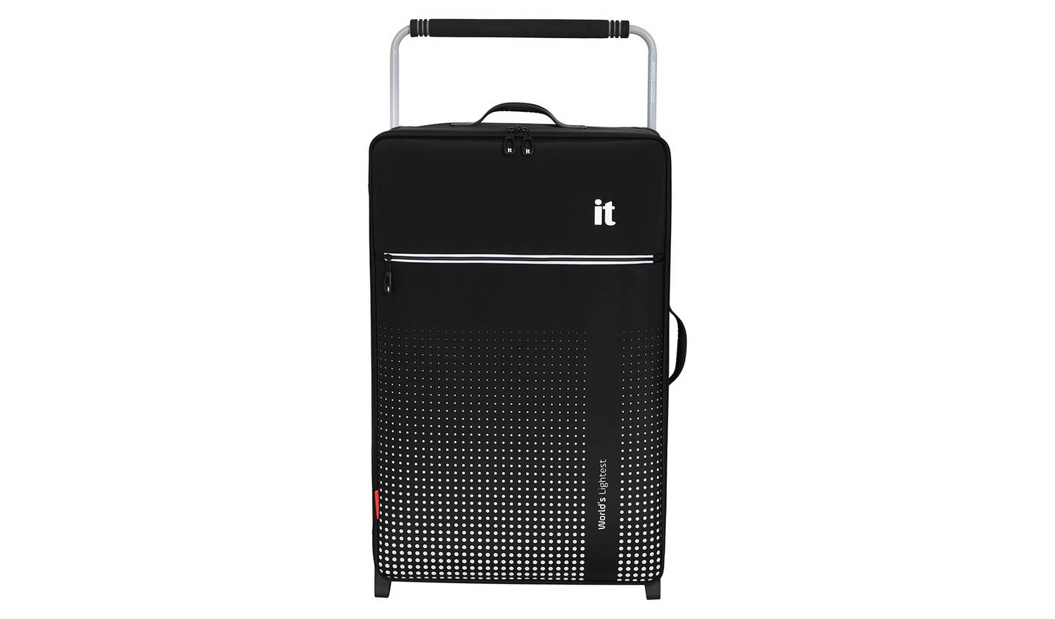 it Luggage World's Lightest 2 Wheel Suitcase Black Large