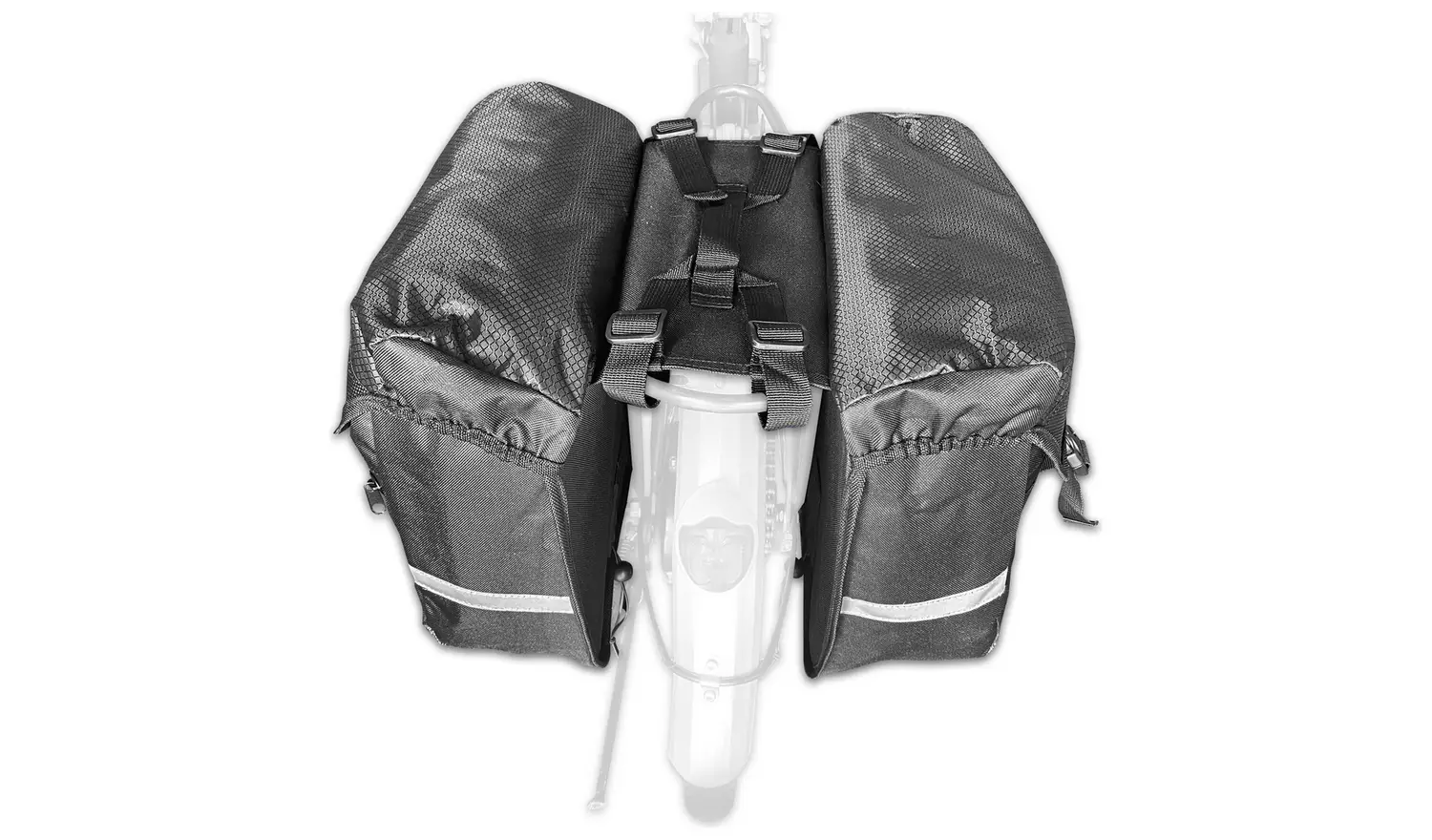 Challenge 21L Capacity Double Pannier Bike Bag