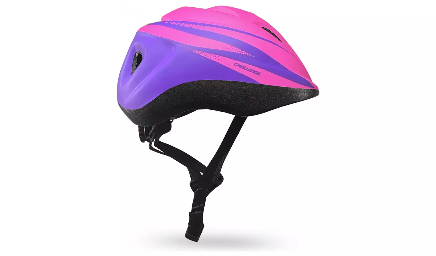 Challenge 48-52cm Kids Bike Helmet & Safety Set - Purple