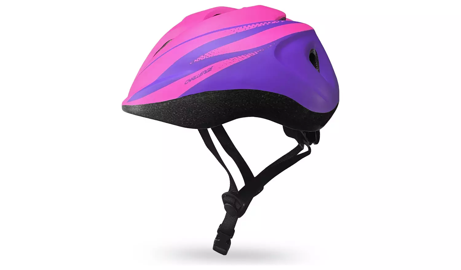 Challenge 48-52cm Kids Bike Helmet & Safety Set - Purple