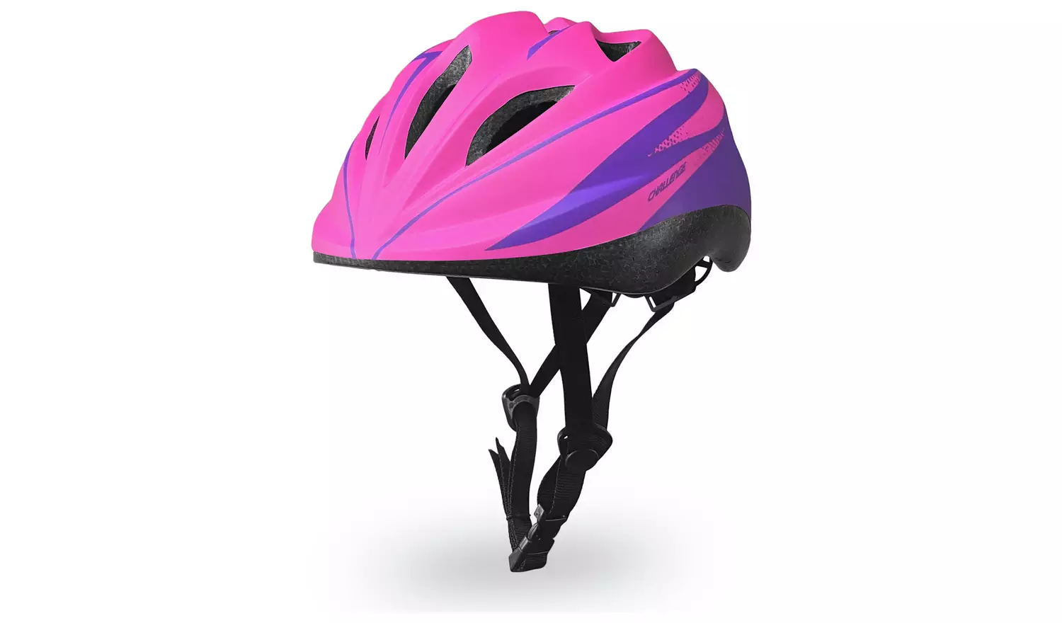 Challenge 48-52cm Kids Bike Helmet & Safety Set - Purple