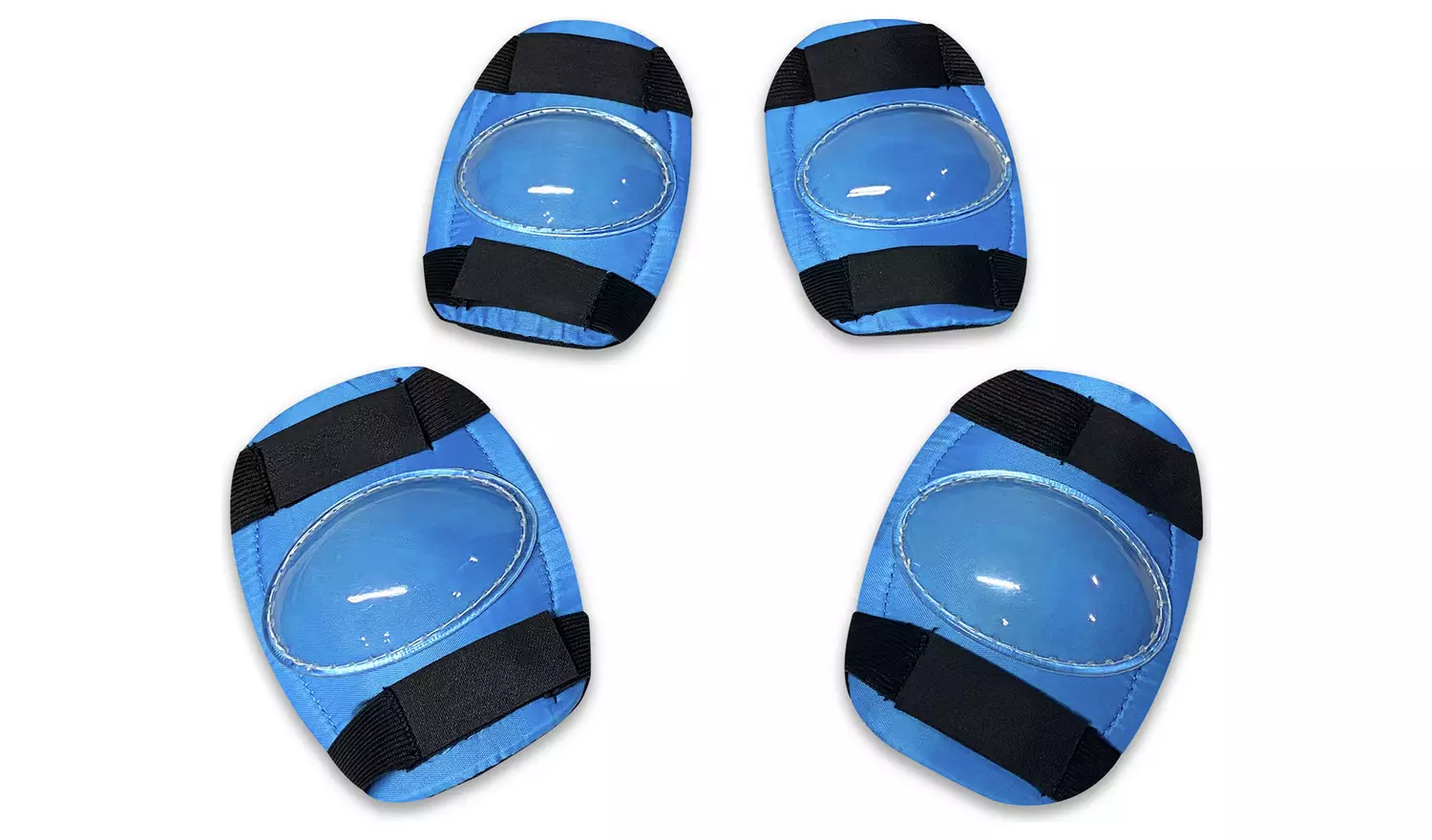 Challenge 48cm-52cm Kids Bike Helmet & Safety Set - Blue