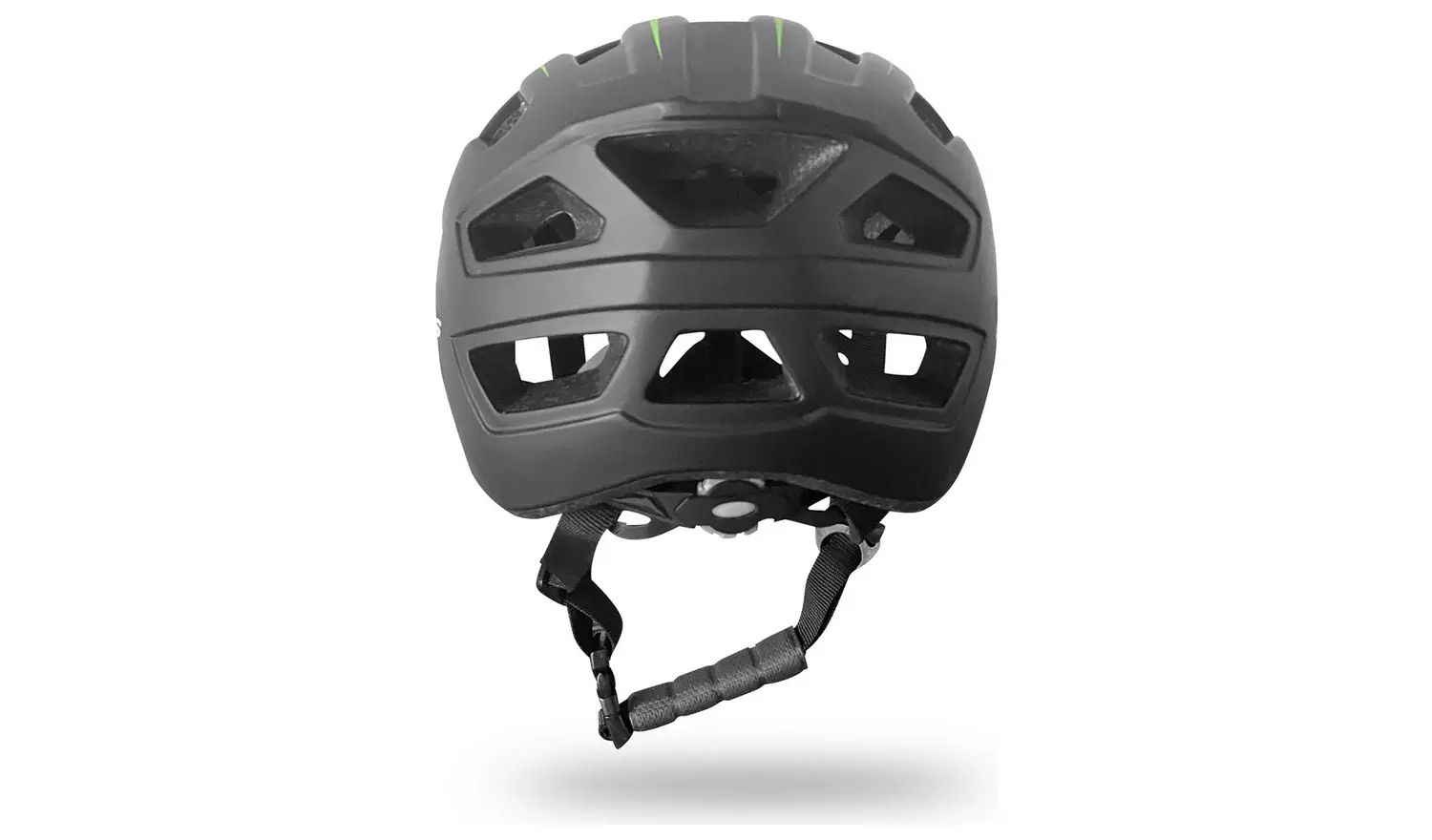 Cross 58-62cm Bike Helmet - Black and Green