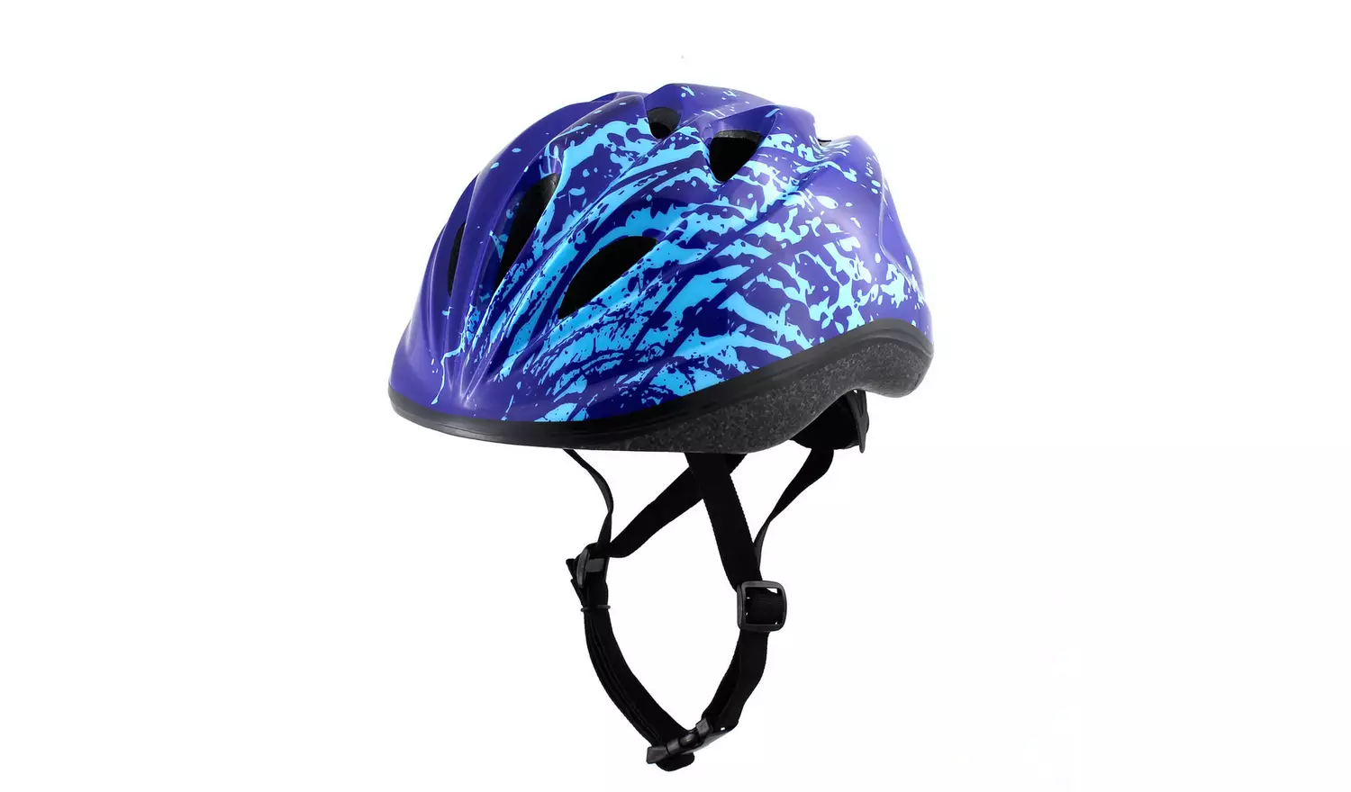 Challenge 51-56cm Kids Bike Helmet and Safety Set - Blue