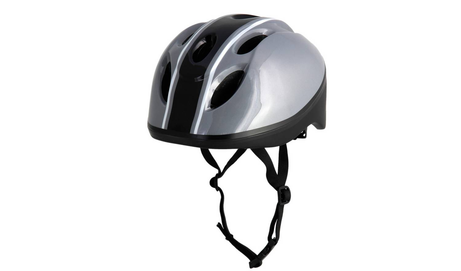 Challenge 48-52cm Kids Bike Helmet - Grey