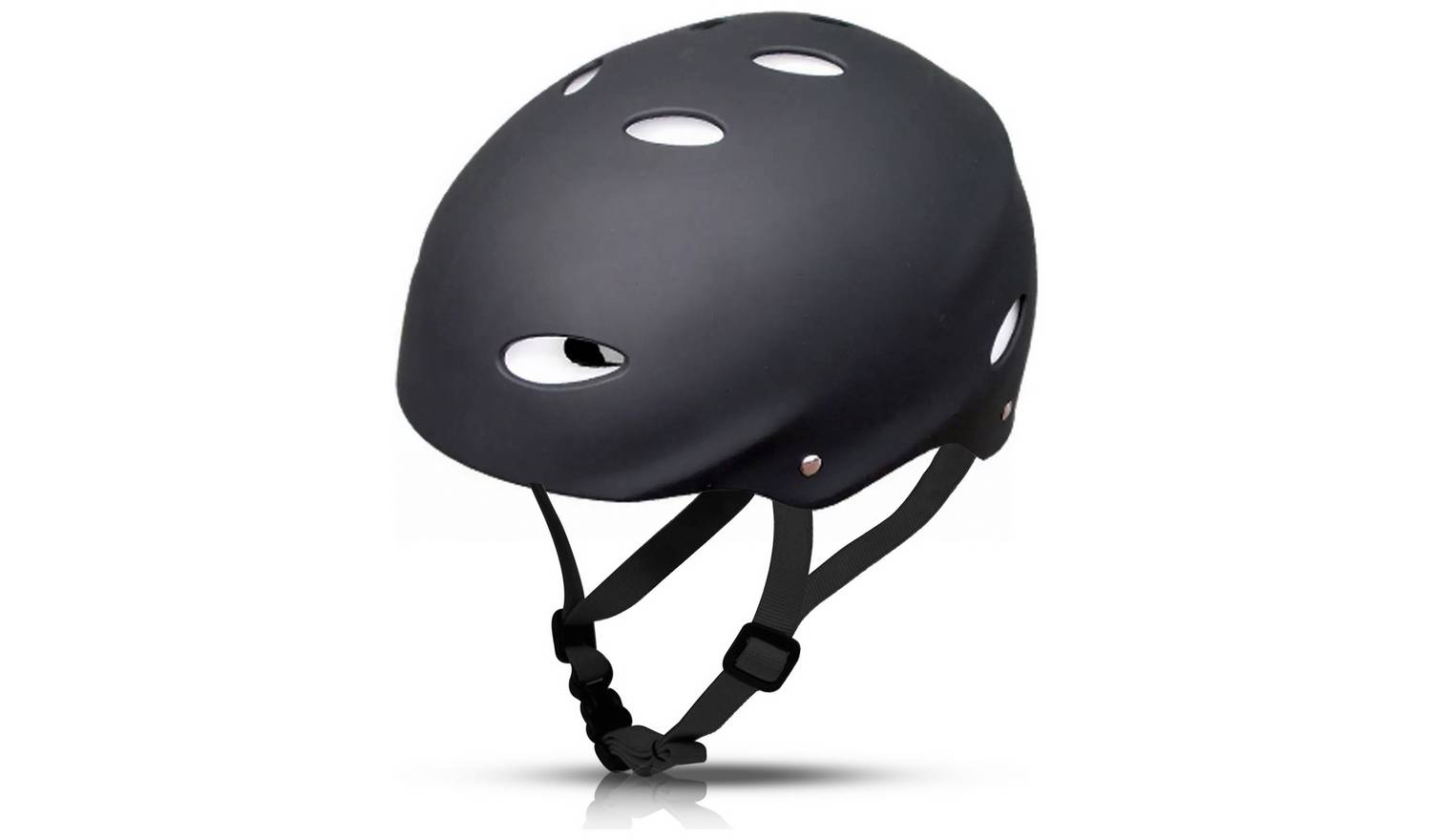 Zinc 54-58cm Kids Bike Helmet - Black