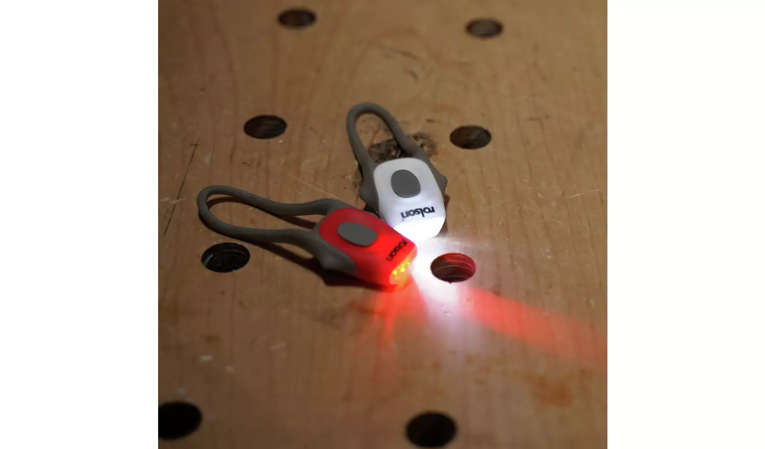 Rolson Front and Rear Silicone Bike Light Set