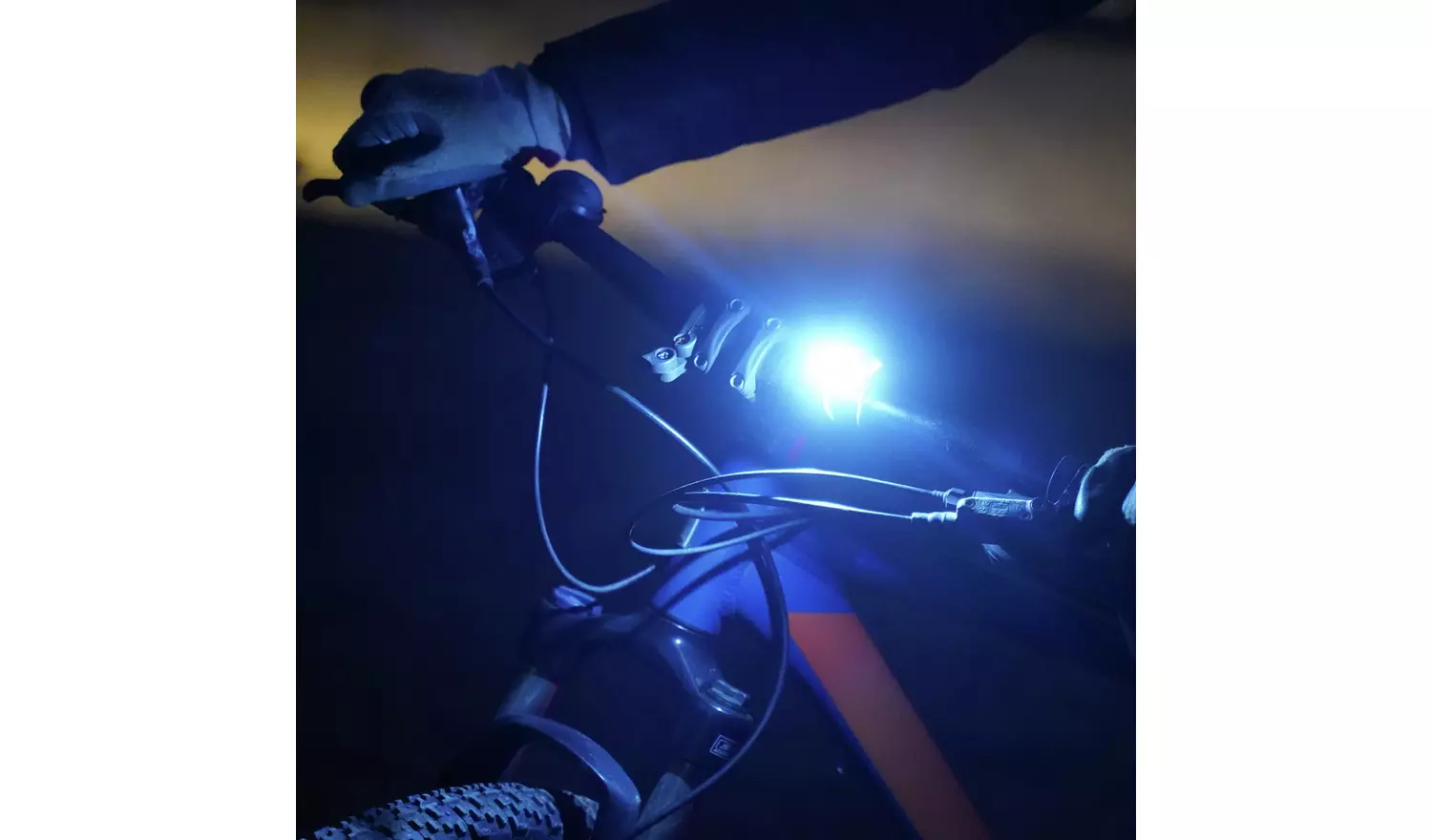 Rolson Front and Rear Silicone Bike Light Set