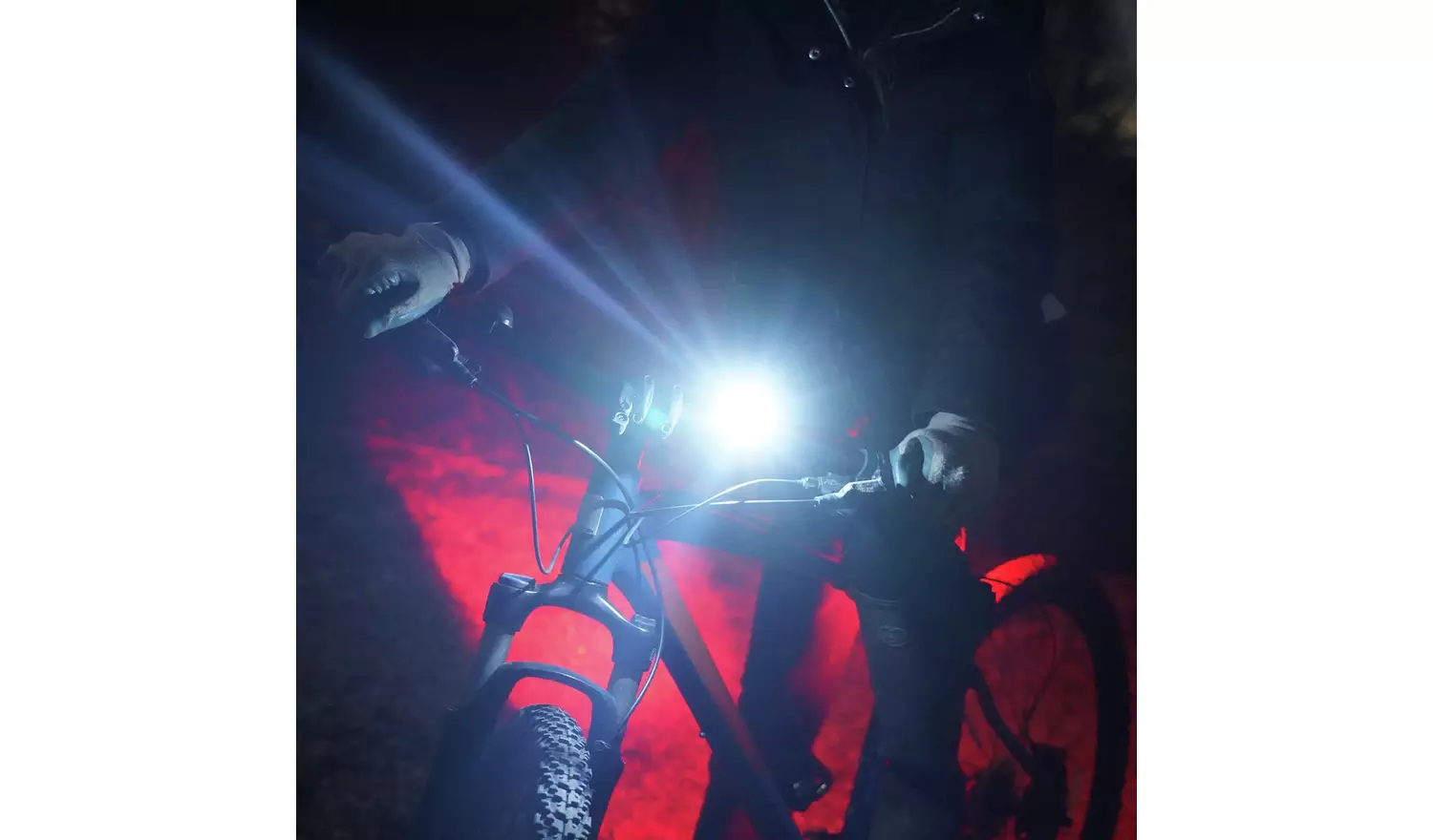 Rolson Front and Rear Silicone Bike Light Set