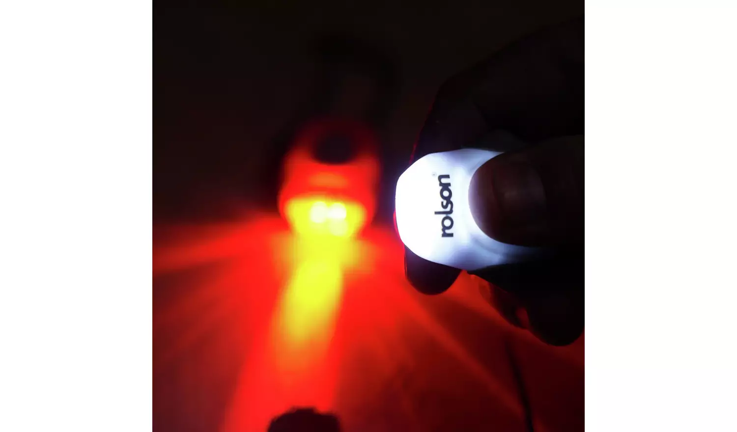 Rolson Front and Rear Silicone Bike Light Set