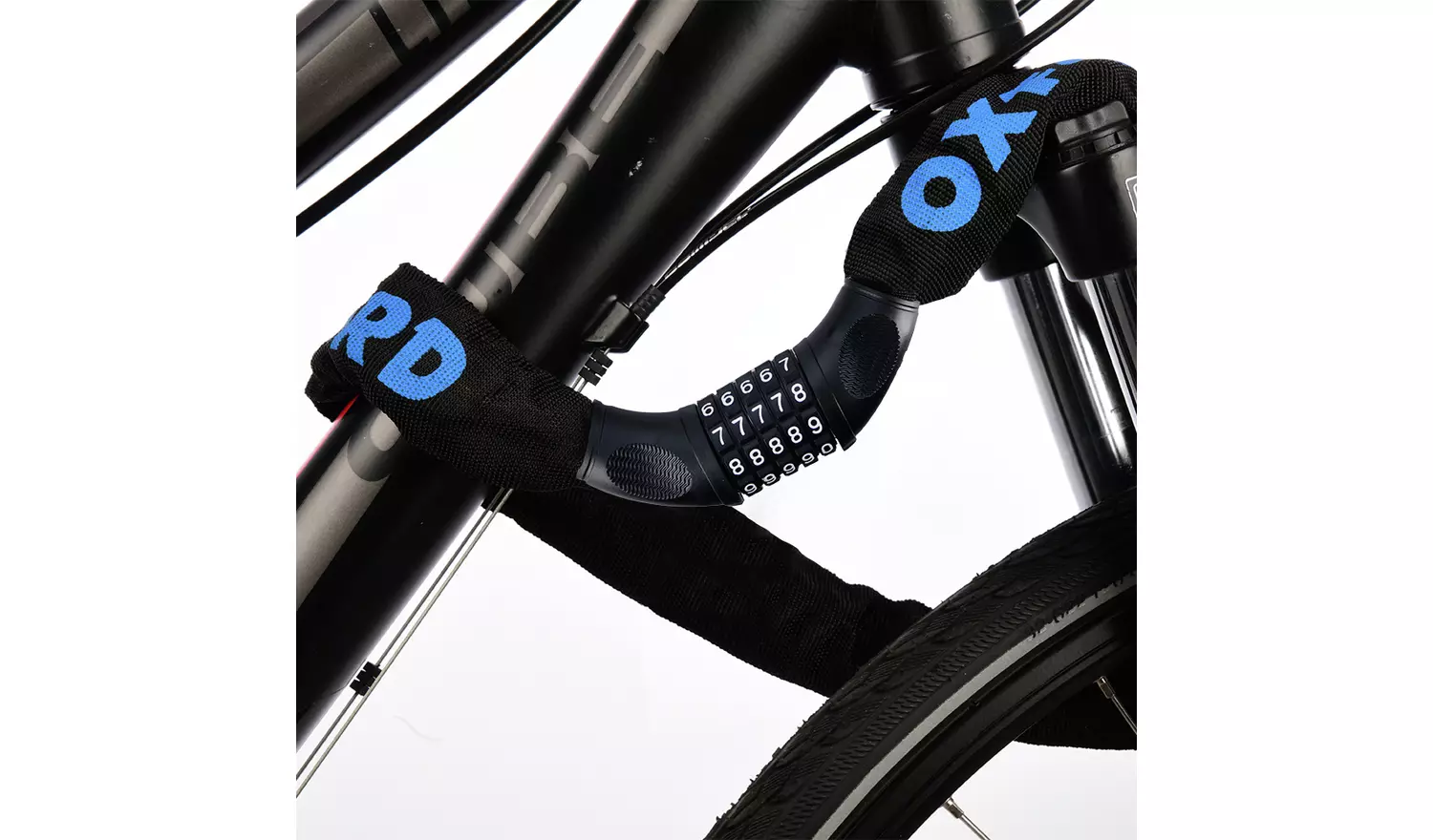 Oxford Combination Chain Bike Lock - 0.9m