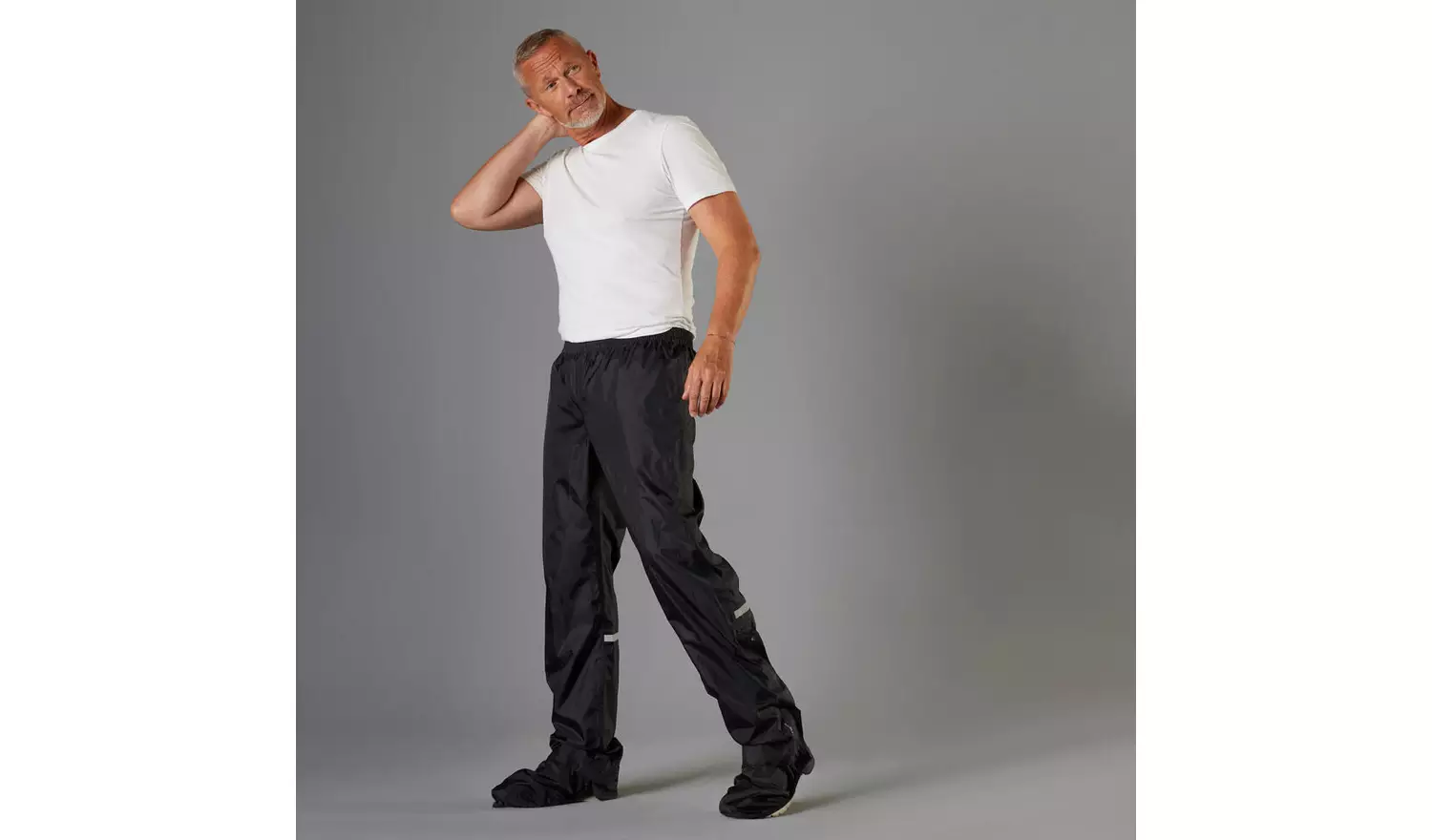 Decathlon Cycling Waterproof Overtrousers & Shoe Covers S