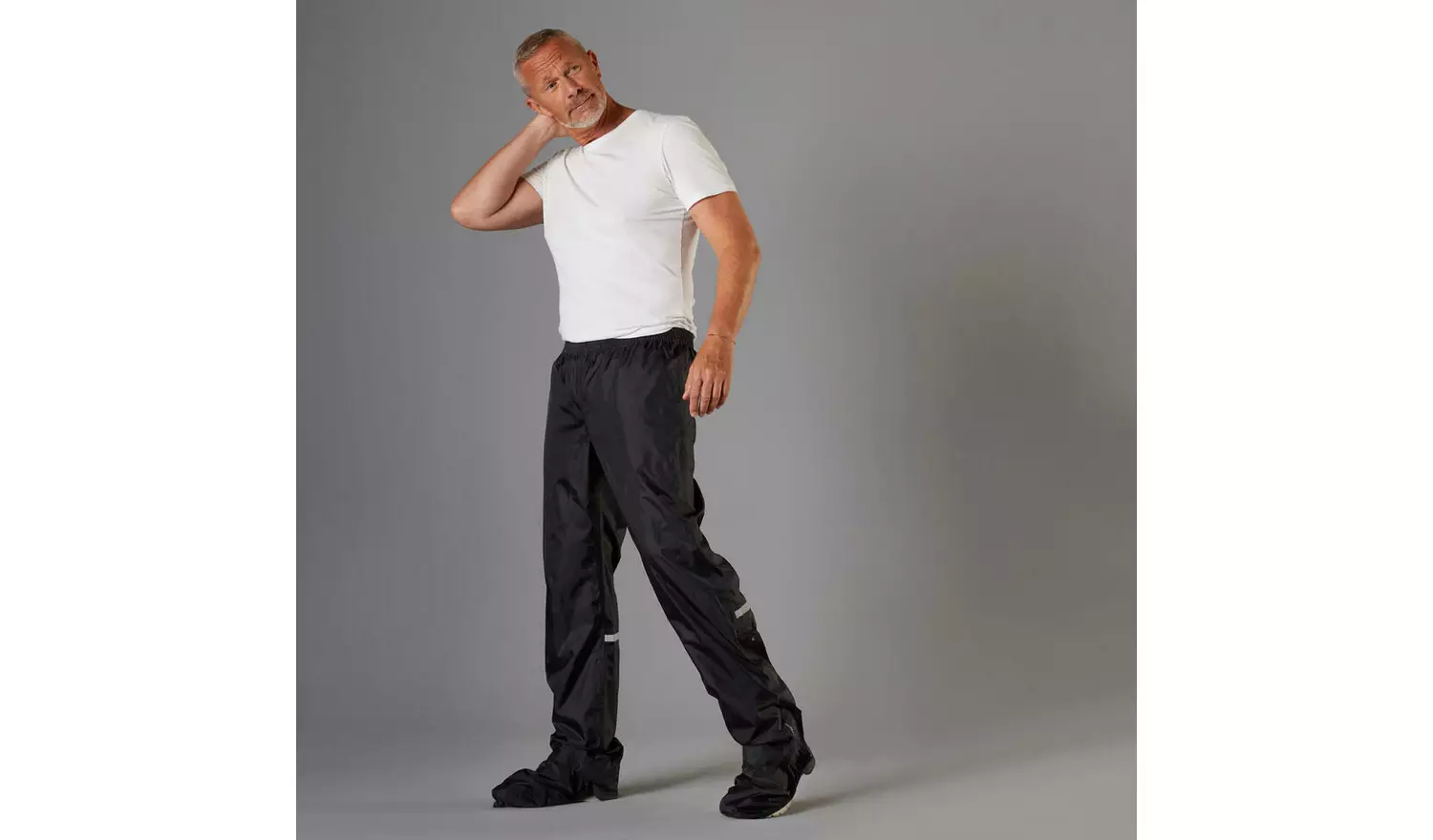 Decathlon Cycling Waterproof Overtrousers & Shoe Covers 2Xl