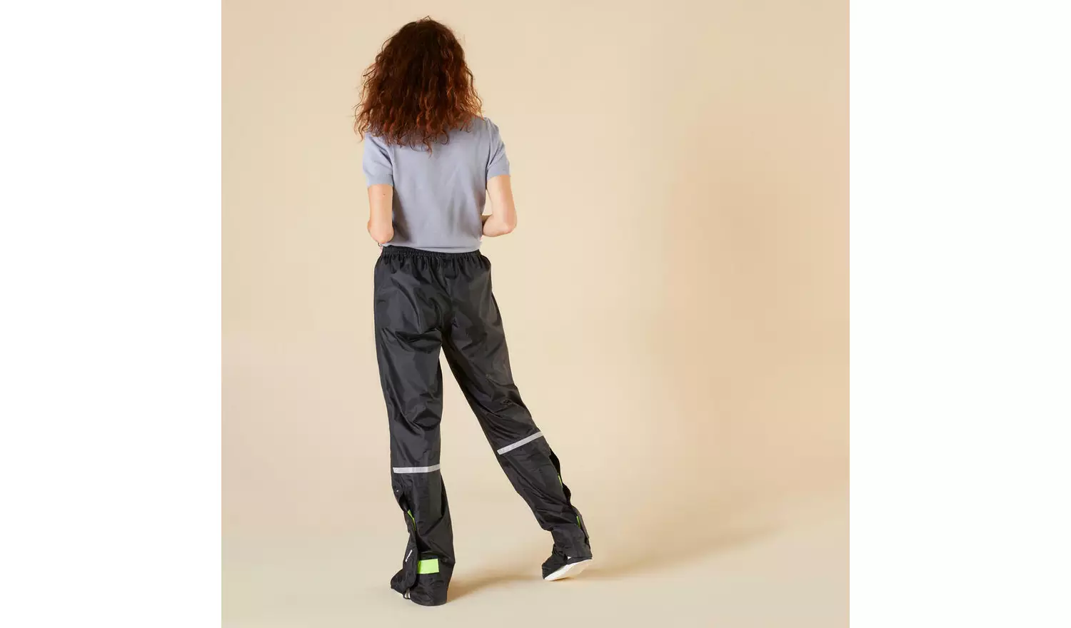 Decathlon Cycling Waterproof Overtrousers & Shoe Covers 2Xl