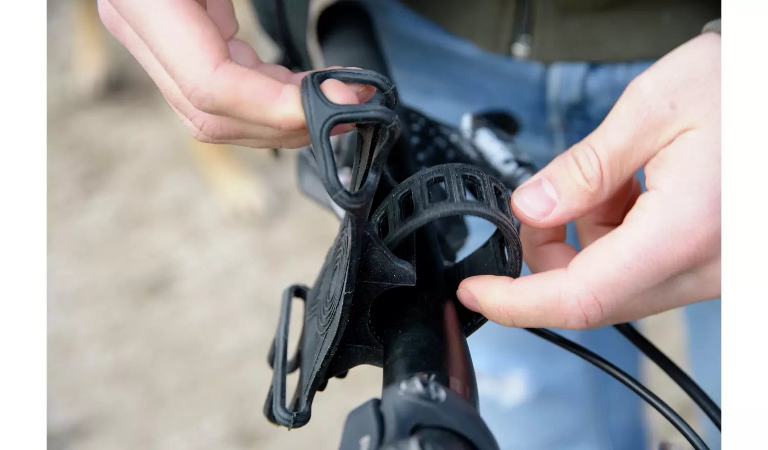 Rolson Super Stretchy Bike Phone Holder