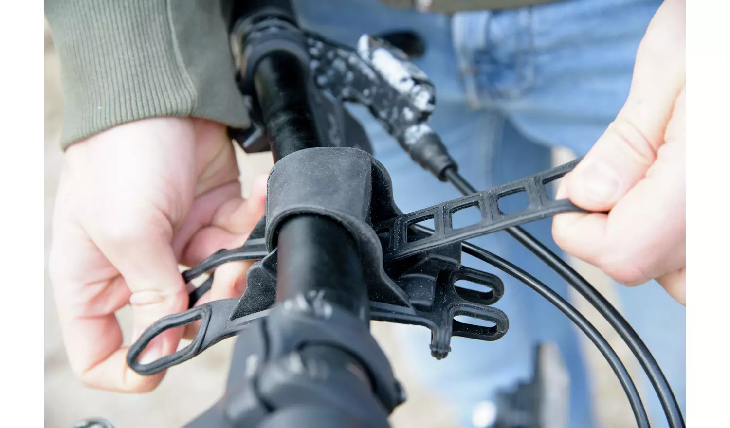 Rolson Super Stretchy Bike Phone Holder