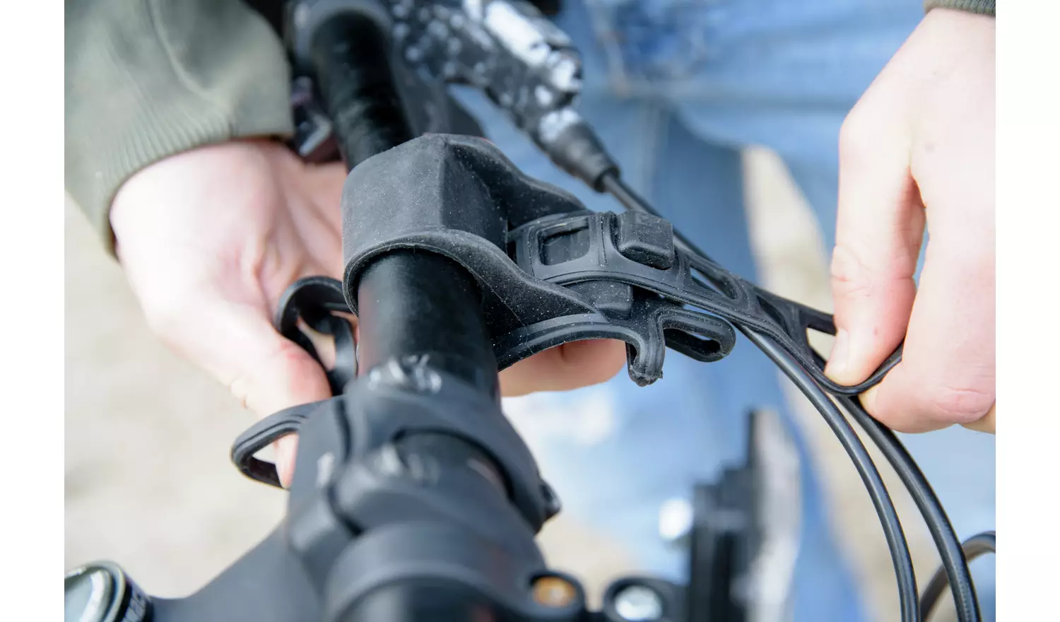 Rolson Super Stretchy Bike Phone Holder