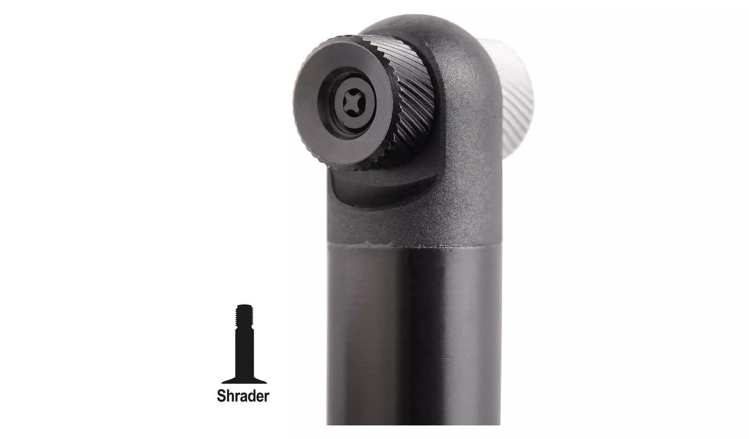 Decathlon Compact Road Hand Pump - Black