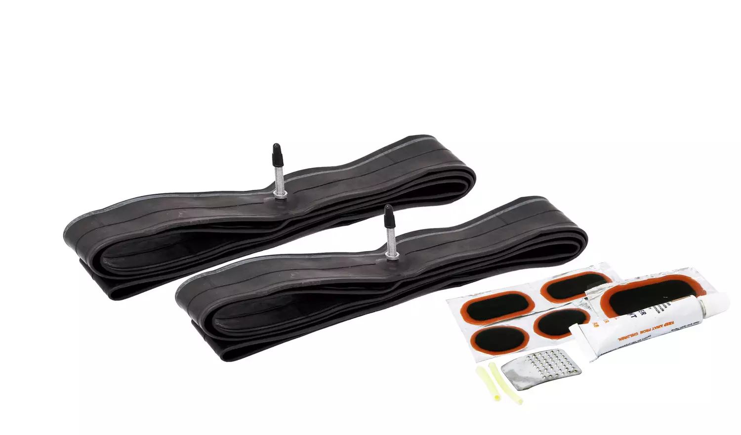Rolson Set of 2 26Inner Tubes and Puncture Repair Kit