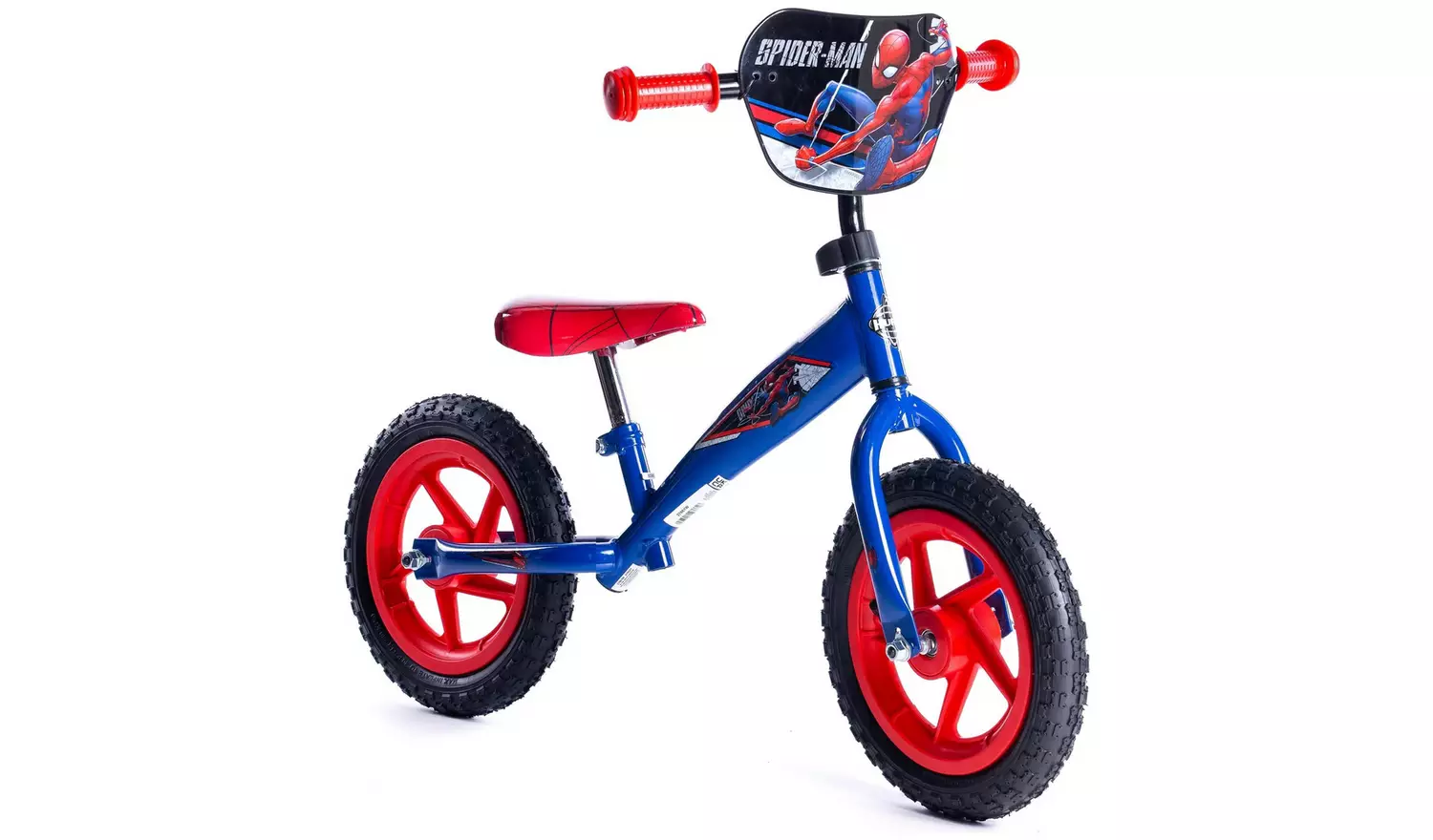 Huffy Spider-Man 12 inch Kids Balance Bike