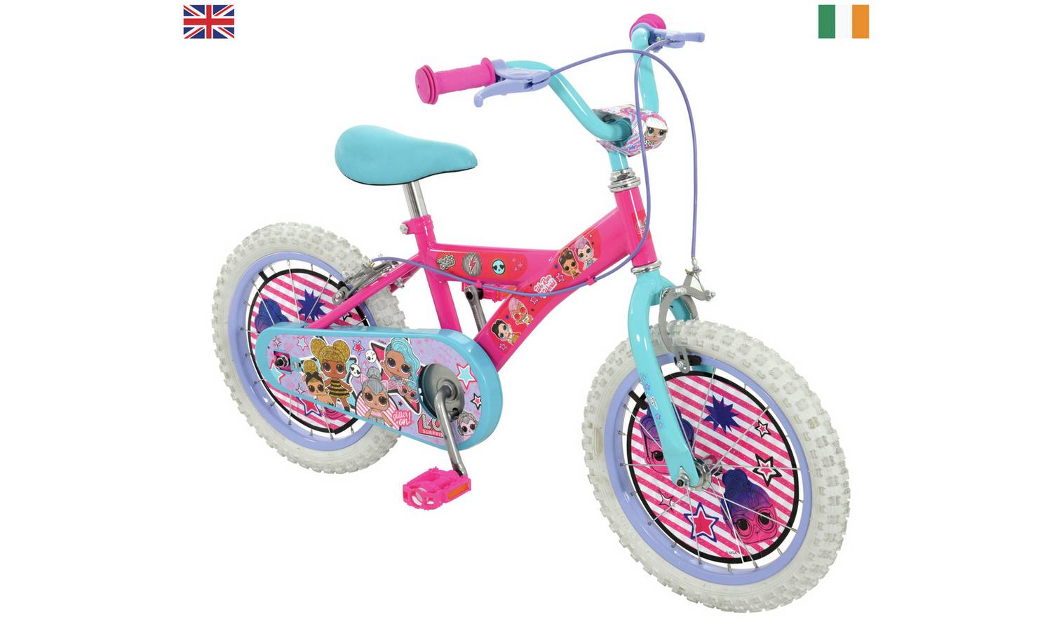 LOL Surprise 16 inch Wheel Size Kids Beginner Bike