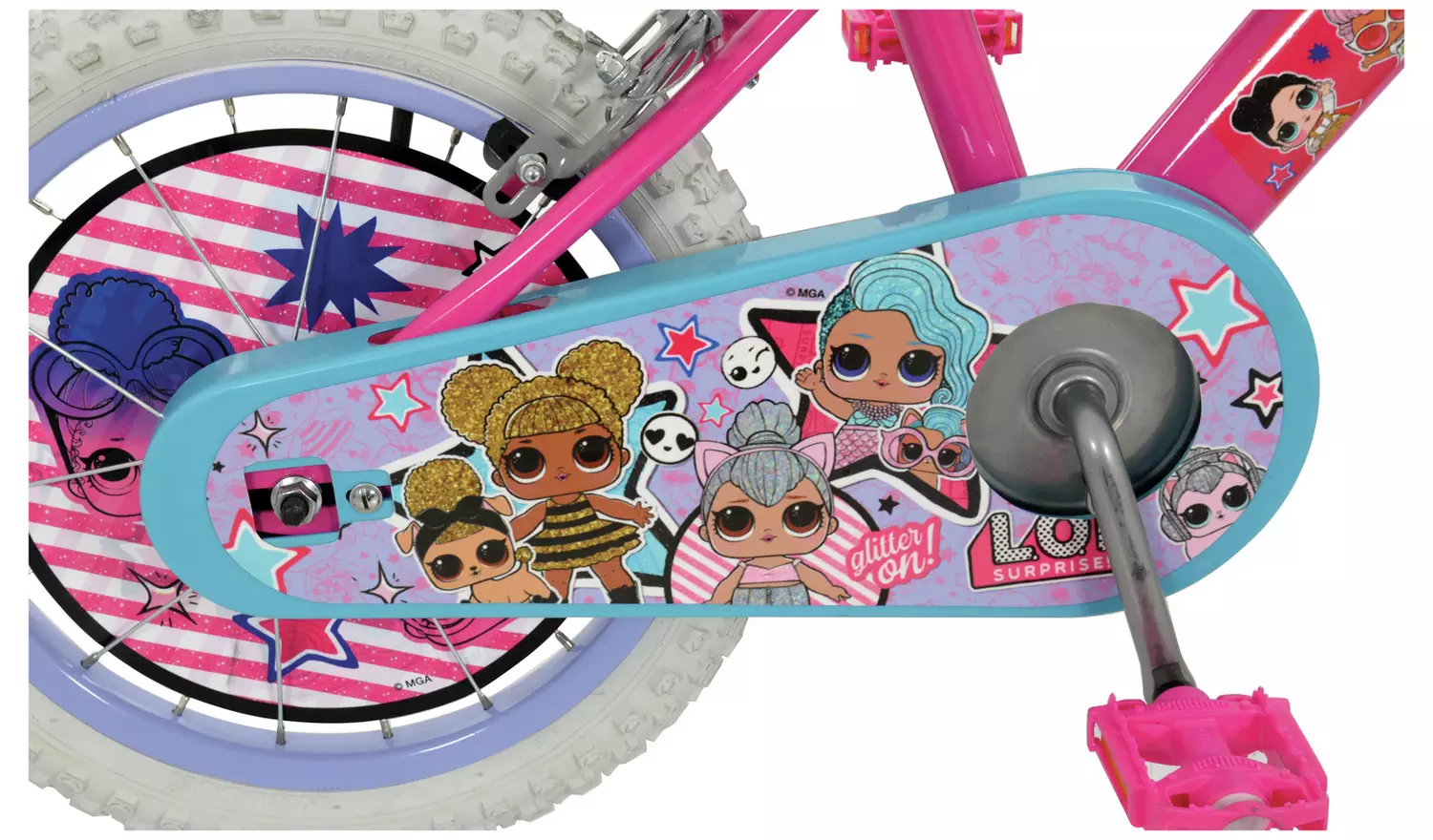 LOL Surprise 16 inch Wheel Size Kids Beginner Bike