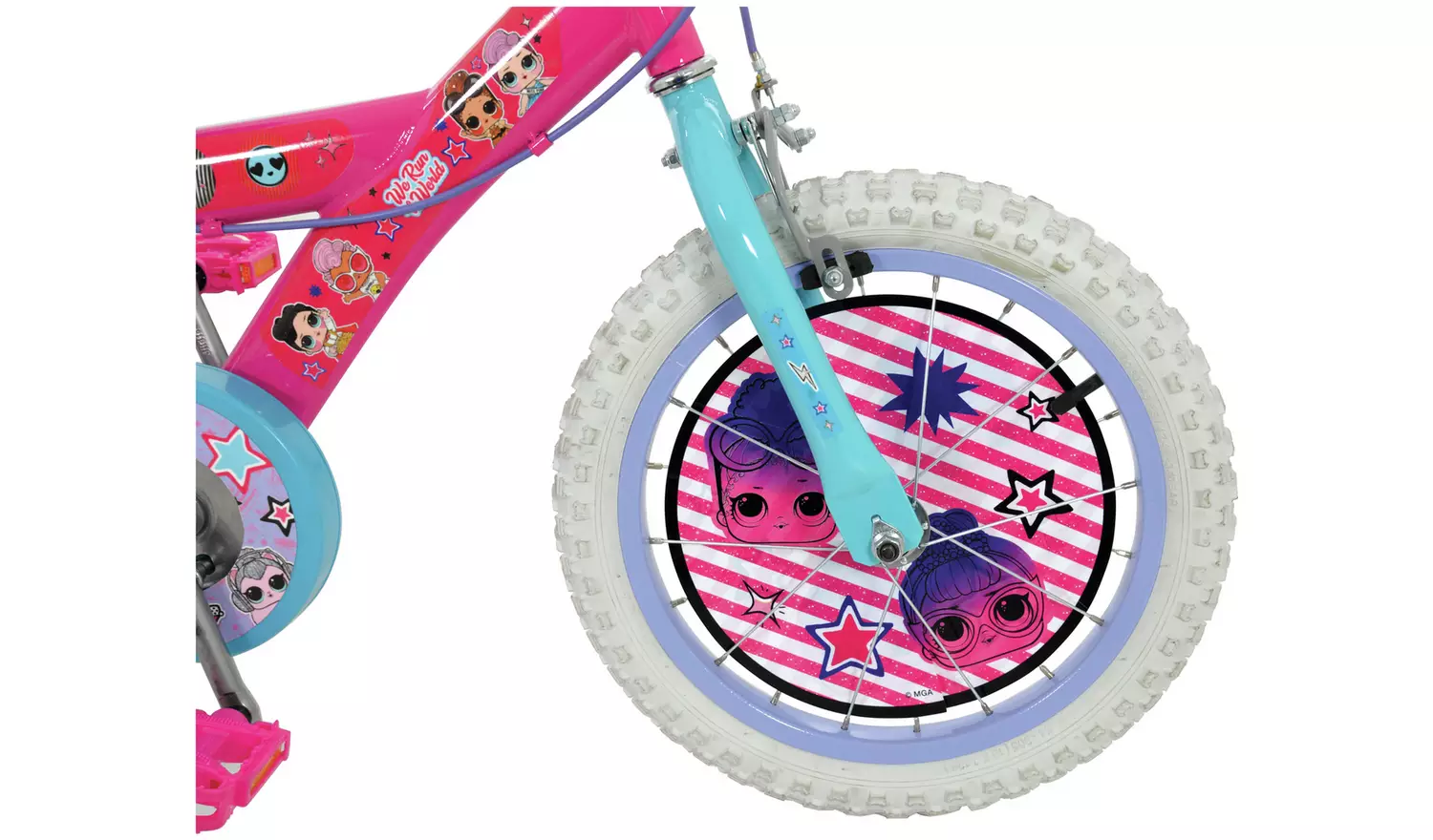 LOL Surprise 16 inch Wheel Size Kids Beginner Bike