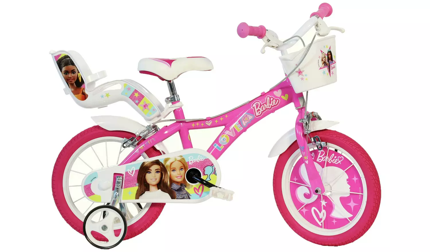 Dino Bikes Barbie 16 inch Kids Bike