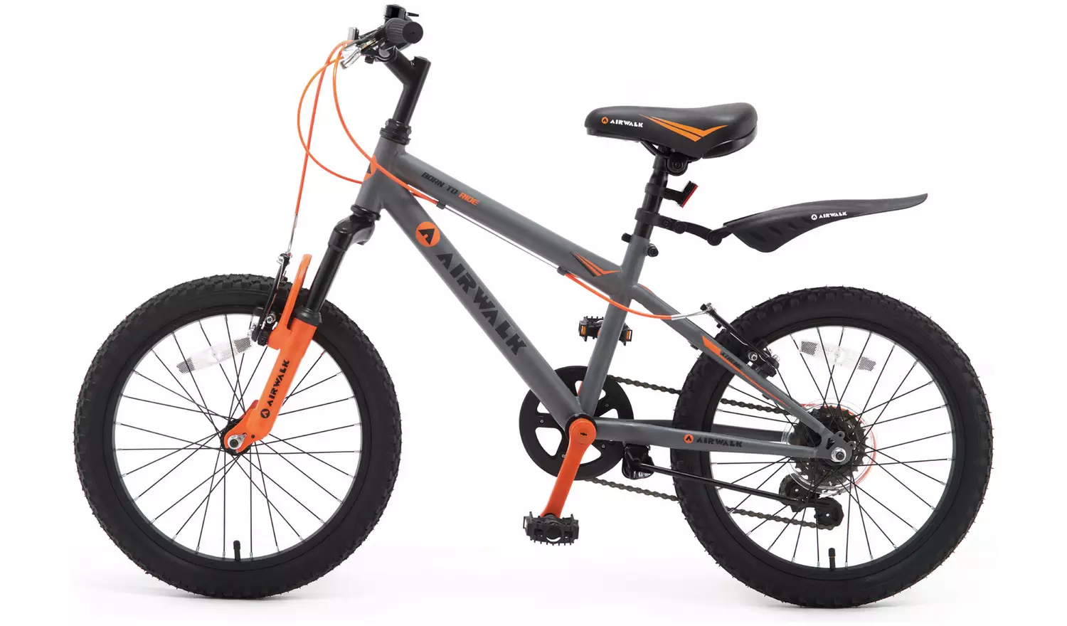 Airwalk 18 inch Wheel Size Kids Mountain Bike