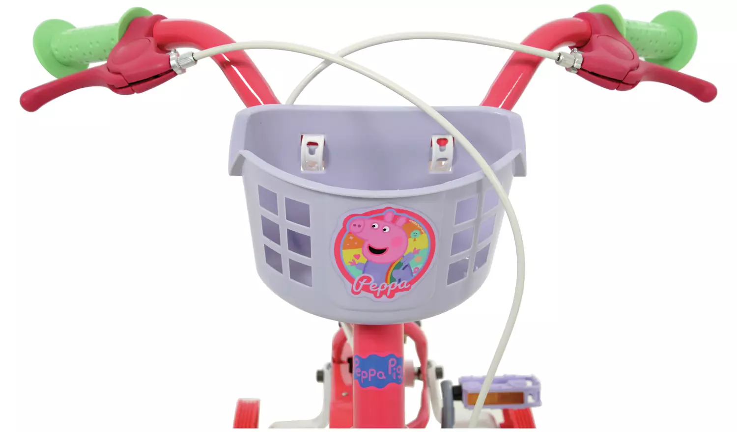 Peppa Pig 12 inch Wheel Size Kids Beginner Bike