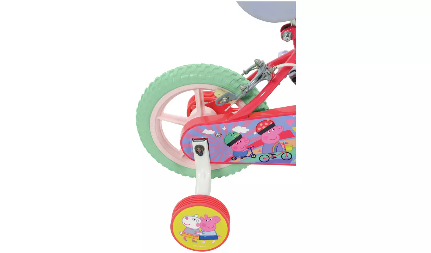 Peppa Pig 12 inch Wheel Size Kids Beginner Bike