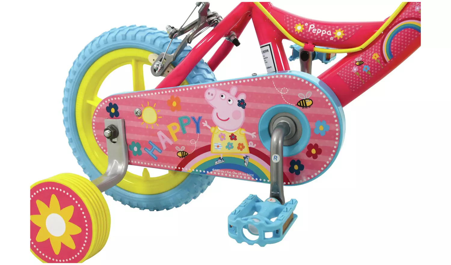 Peppa Pig 12 inch Wheel Size Kids Beginner Bike