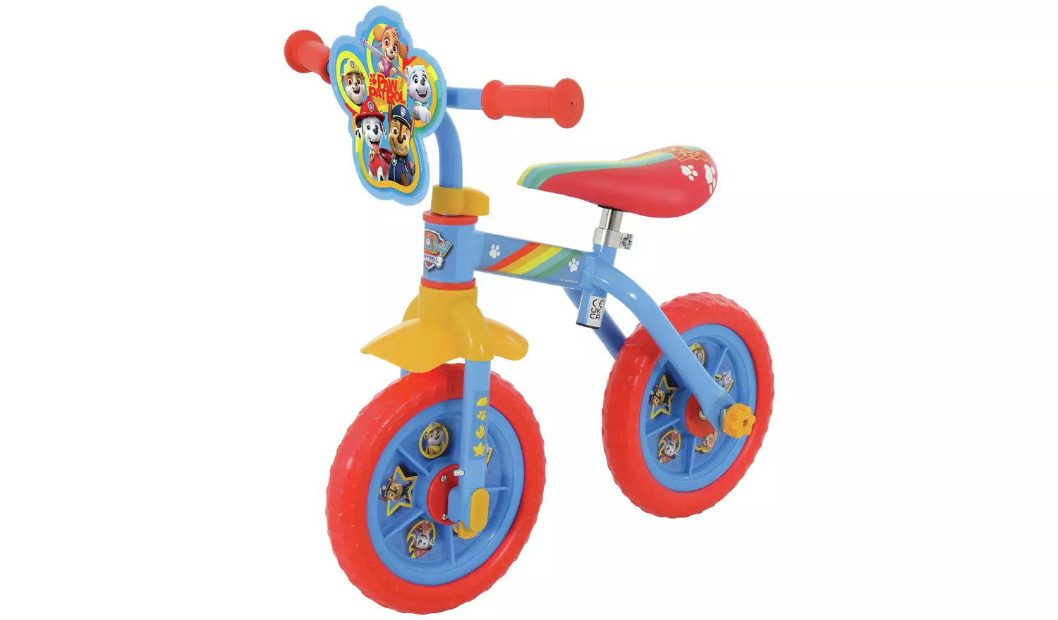 Paw Patrol 10 inch 2-in-1 Balance and Beginner Bike