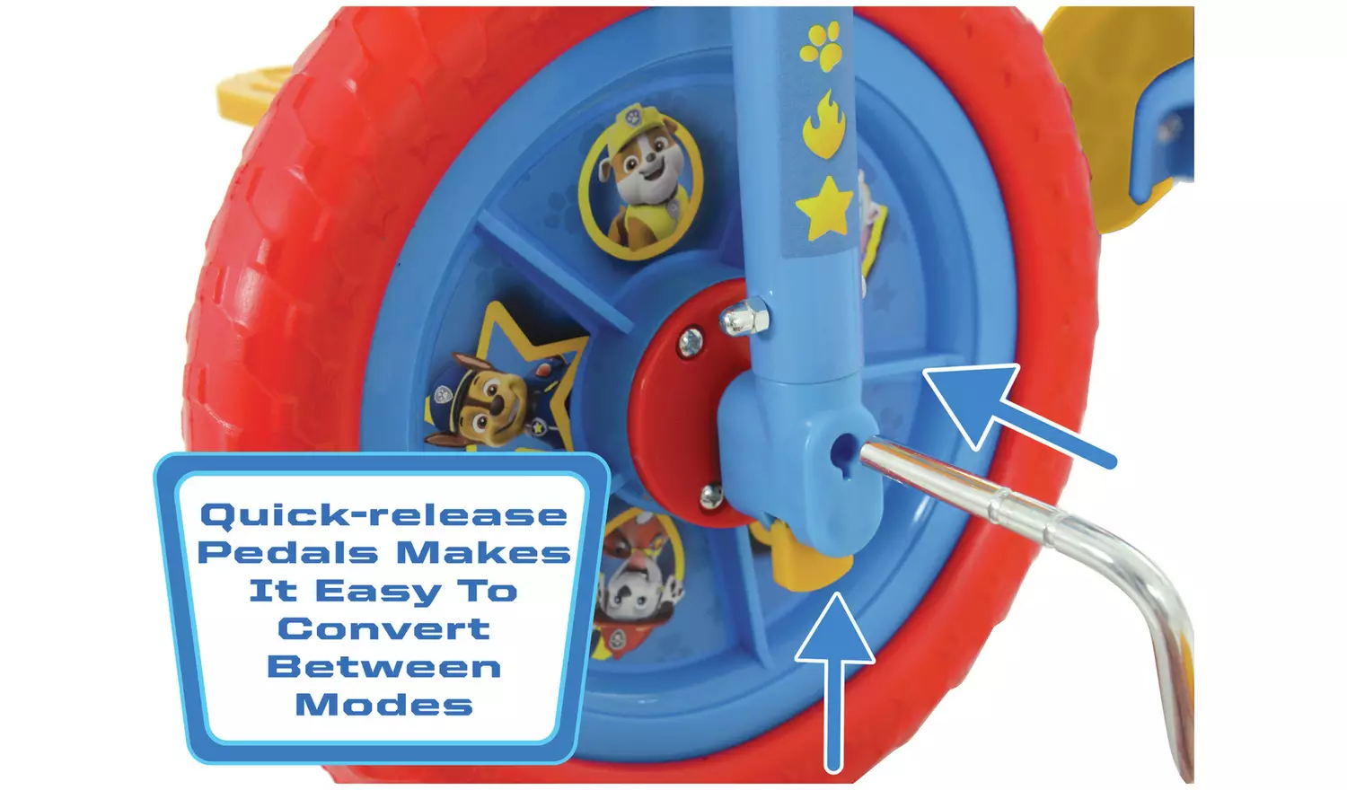 Paw Patrol 10 inch 2-in-1 Balance and Beginner Bike